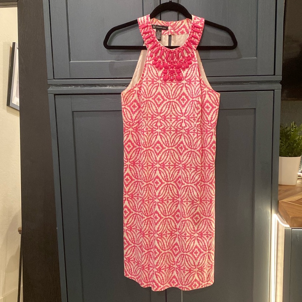 INC size 6 jeweled collar dress
